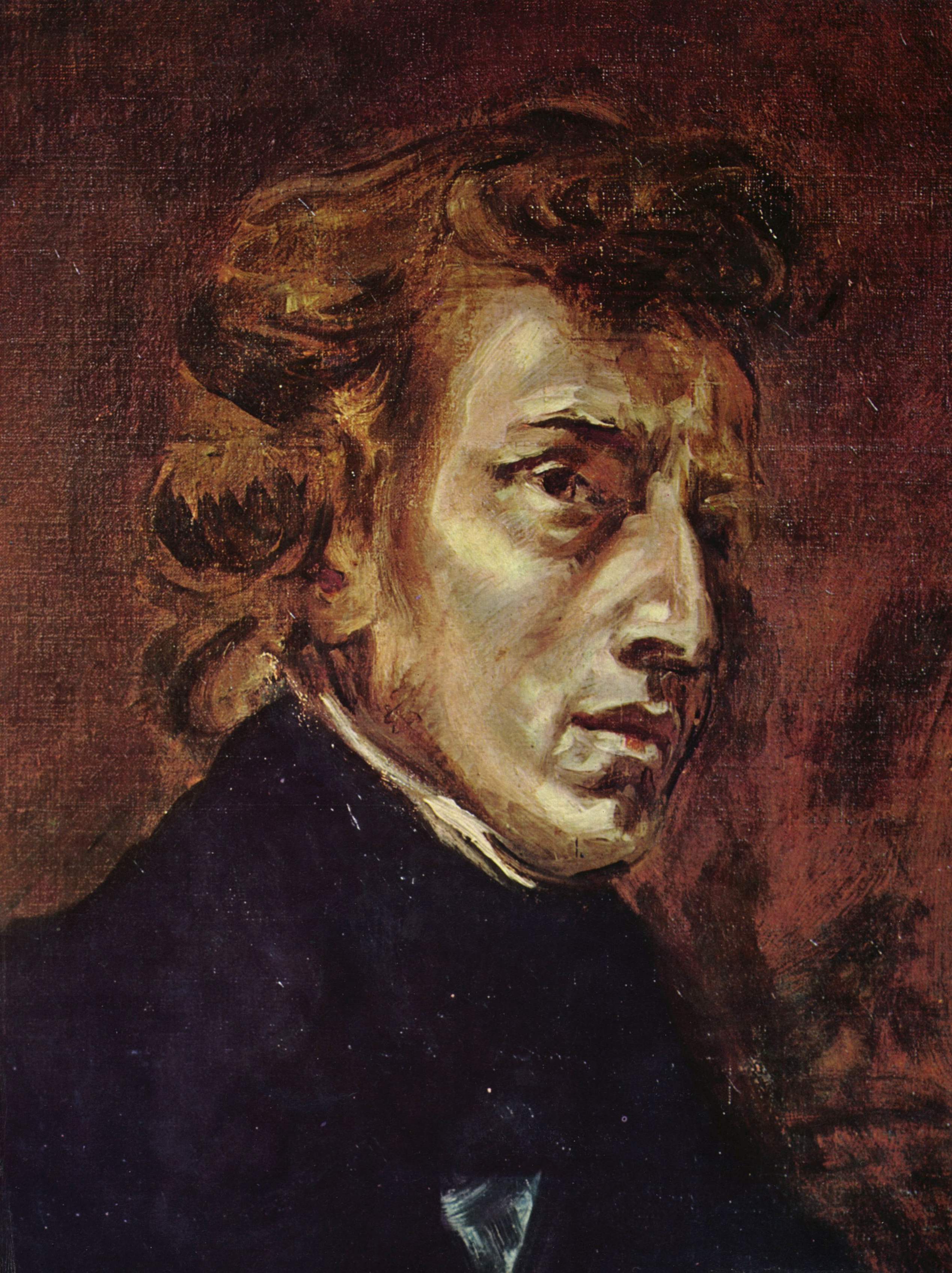 Eugène Ferdinand Victor Delacroix: Frederic Chopin, 1838